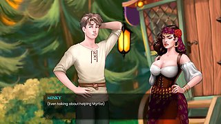 Hentai sex, lick my pussy, elegant lady