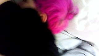 Stranger cums inside  my wet hairy pussy and  make me pragne