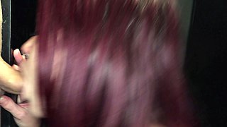 Busty redhead teen blowjob and cock ride