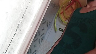 My masturbation in the bathroom