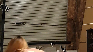 Striptease in My Home Gym, Starting in My Skin Tight Gym Clothes, Teasing You with My Sexy Body