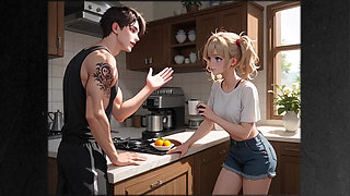 Step Sister Seduces Step Brother While Parents Are Out - Part 1