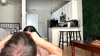 Amateur teen bubble butt booty babe hard fuck and cumshot