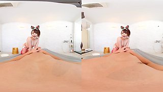 Christmas Special Great Japanese Soap-Land Adult Service - Petite Asian Teen Riding To Creampie