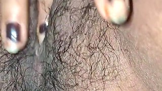 Very Hot Hairy Pussy Close-up