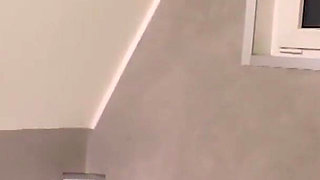 Two hot girls enjoys sucking huge cock and slides it in their milky pussies