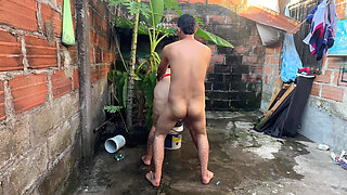 MY NEIGHBOR COMES INTO MY HOUSE SEES ME IN THE GARDEN THIS HAPPENED