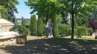Amateur Blonde Mature Wife Enjoys Sex After Walking