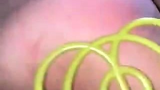 Horny amateur is taken up the ass by this black dick