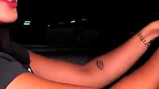 I Bribe My Driving Instructor with Sex to Get My Driver's License! Public Sex - Abella Olsen