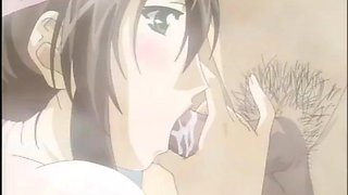 Pussy licking and fucking for big tittied teen