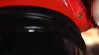 Sex in a Red Latex Catsits!