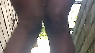 Rubbing My Pussy Desperate for a Wee Pissing Outdoors