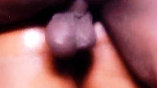 Beautiful Black Girlfriend Fucked by Her Male Bestie