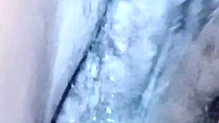 Closeup Rubbing My Hairy Black Pussy Muilti Orgasms