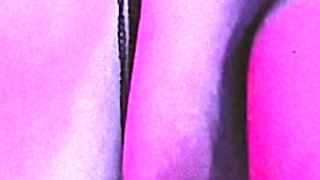 Sexy Pierced MILF Chained to Her Collar by Her Nipples