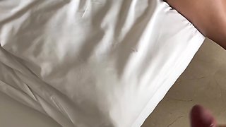 Arousing latina gets her tight pussy at home after resting on the beach