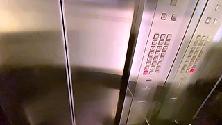 JohnTronX - Horny Asian girl gets fucked standing up