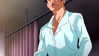 Booby and booty hentai nurse gets gangbanged by her patients