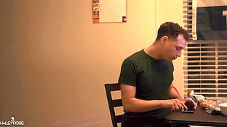Verified Amateurs featuring Johnny Love and Max Fills's big natural tits porn