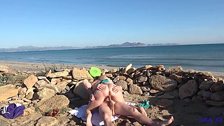 Milf Has Holiday Sex On The Beach