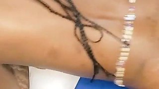 Mfm Threesome African BBC Hardcore Fucked Her Wet Juicy Pussy Spank Her Ass