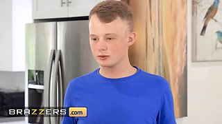 Brazzers - Victoria Lobov gets four cumshots in her throat, then shares it with her stepdaughter callie ebony