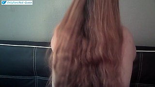 Camera Glasses Doggystyle POV Long Red Hair Fetish - Fan Ordered Custom Video
