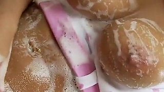 Charlie organizes a pussy wash with a pump in the ass