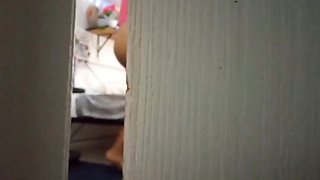 Chubby Mexicana Karmica Masturbates Secretly & Video Calls BF - She Gets Caught!