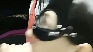 Cheating Girlfriend Hides in the Closet to Suck Friend's Dick!