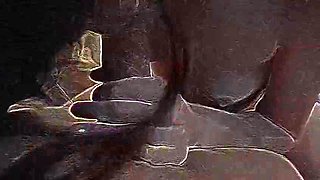 Slim Teen with Cum on Tongue