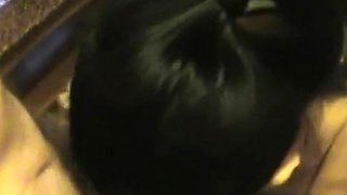 Filipina Amateur Gives a Quick Blowjob and Handjob