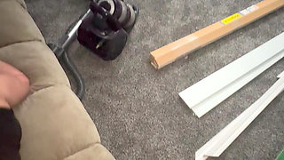 Slutwife gets drilled by the landlord