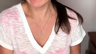 Great Big Boobs On Masturbating Redhead