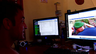 House wife gets hard fucked in a powerful threesome