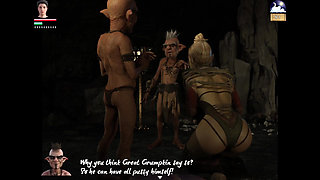 Goblin Impregnates an Elf Girl