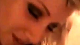 Blonde College Girl's Webcam Fun