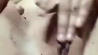 Hot Girl Fingering Masterbating Showing Boobs
