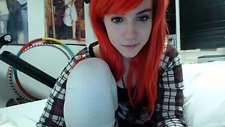Emo Teen Becka Solo Webcam Masturbation Porn