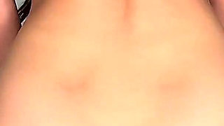 Hairy Pussy Worship! Hot Asian Teen in Stockings Gets Facesitting - Lick My Pussy & Eat My Ass, Filthy White Man!