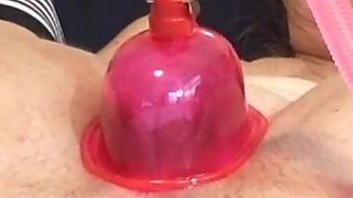 Hot MILF Enjoys a Pussy Pump Oozes Creamy Female Ejaculation