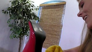 Captain Marvel's Crazed Foot Fan!