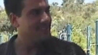 Young Busty Blonde with Hairy Pussy Fucked and Cummed in Mouth Outdoors