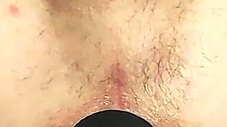 Orgasm and Inflatable Anal Dilator for My Naughty Husband