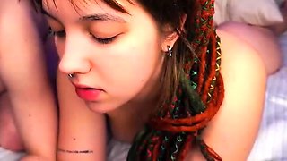 Real amateur college teens lick and toy pussy for hd hazing