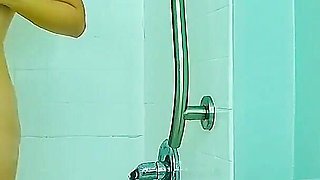 Horny Wife Masturbating in the Shower, Teen Wife Masturbates in the Shower, Wife Masturbating, Teenage Masturbating