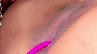 Lesbians Get Fucked by a Huge Dildo