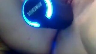 Curvy Ametuer Girlfriend Masturbating Wet Pussy with Sex Machine