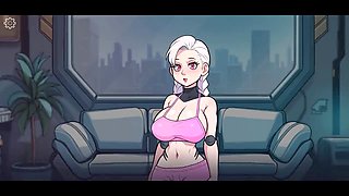 Wild hermaphrodite cartoon adventures with Loveskysan69real